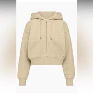 COZY FLEECE BOYFRIEND BOXY ZIP HOODIE